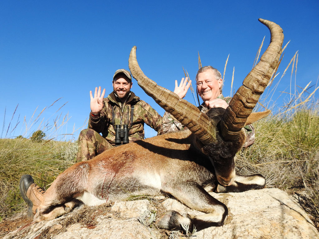 Roger Hooten completed his Spanish Ibex Grand Slam with a beautiful Southeastern Ibex