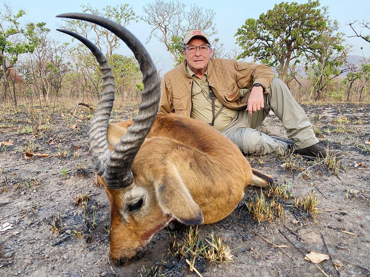 Western cob trophy hunted in Cameroon