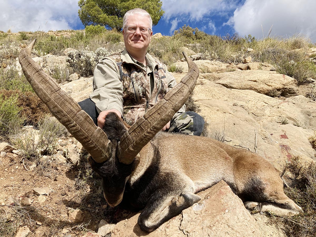 Southeastern ibex hunt in Spain