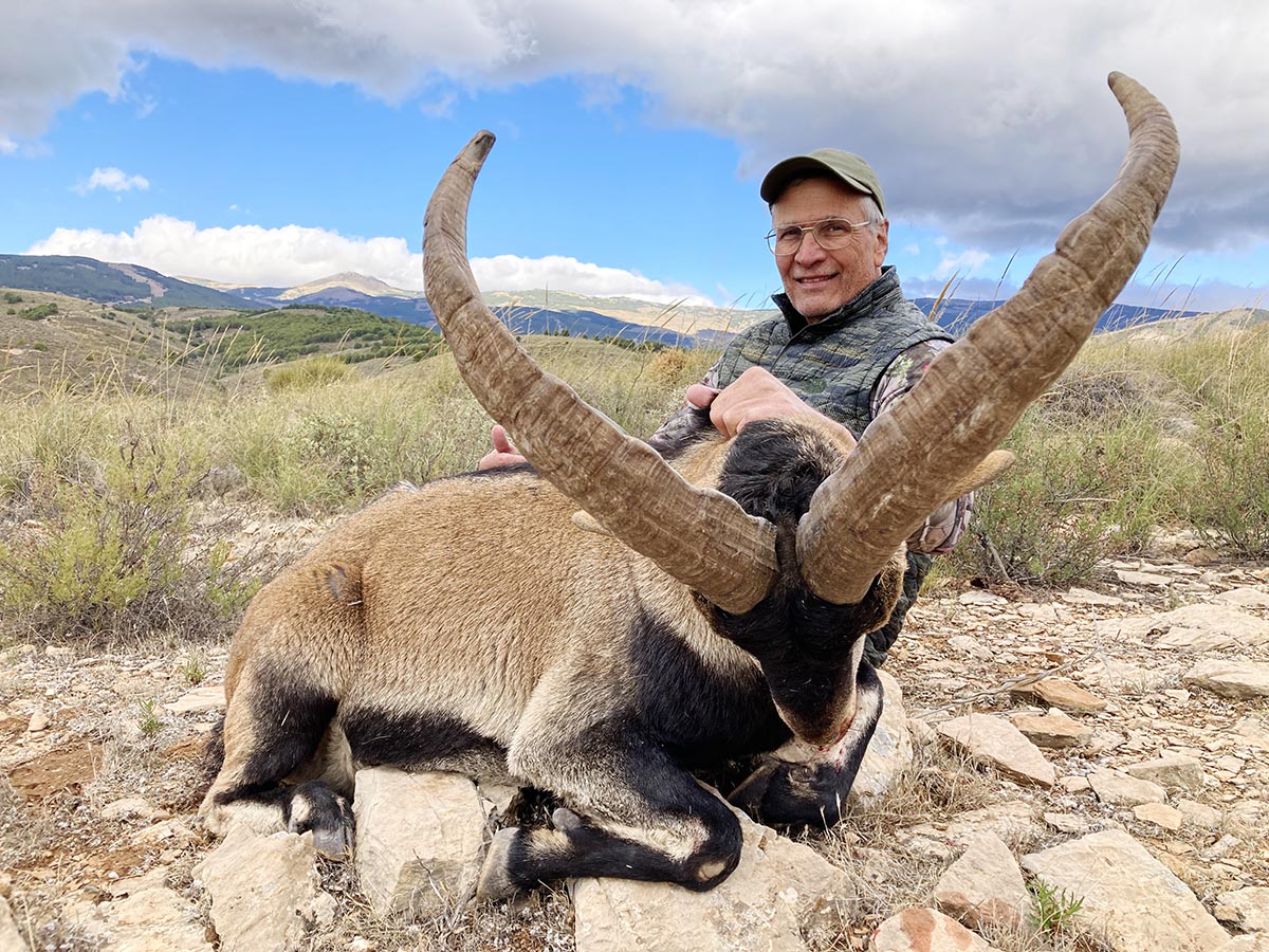 Southeastern ibex hunt in Spain